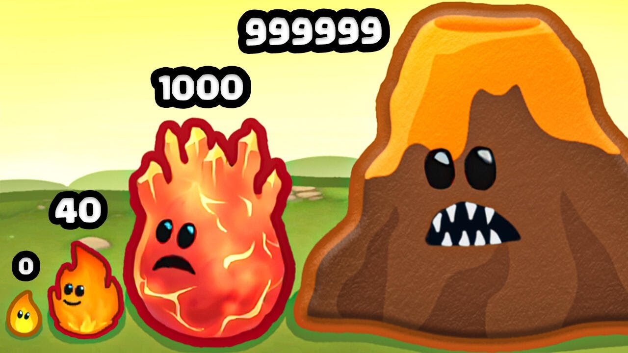 Upgrading a Fire Element To MAX LEVEL LAVA