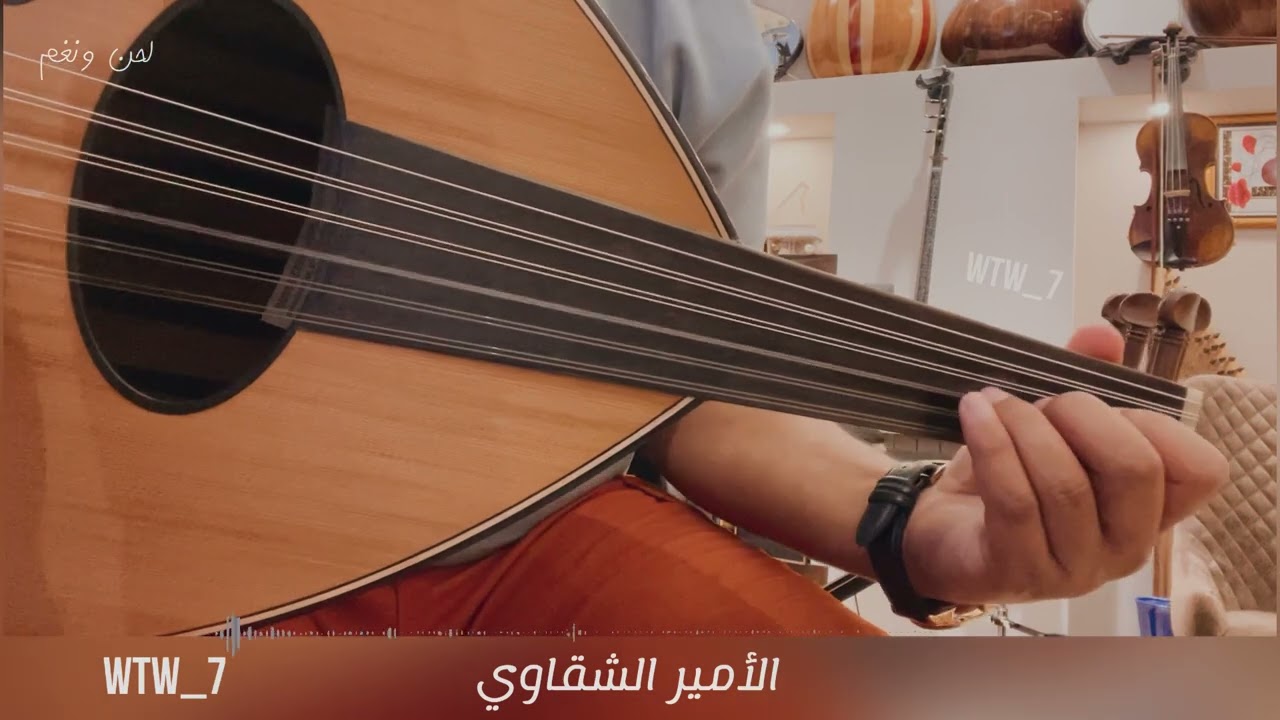 ابعدي واتركيني & عزف عود & الأمير الشقاوي #مزعل_فرحان