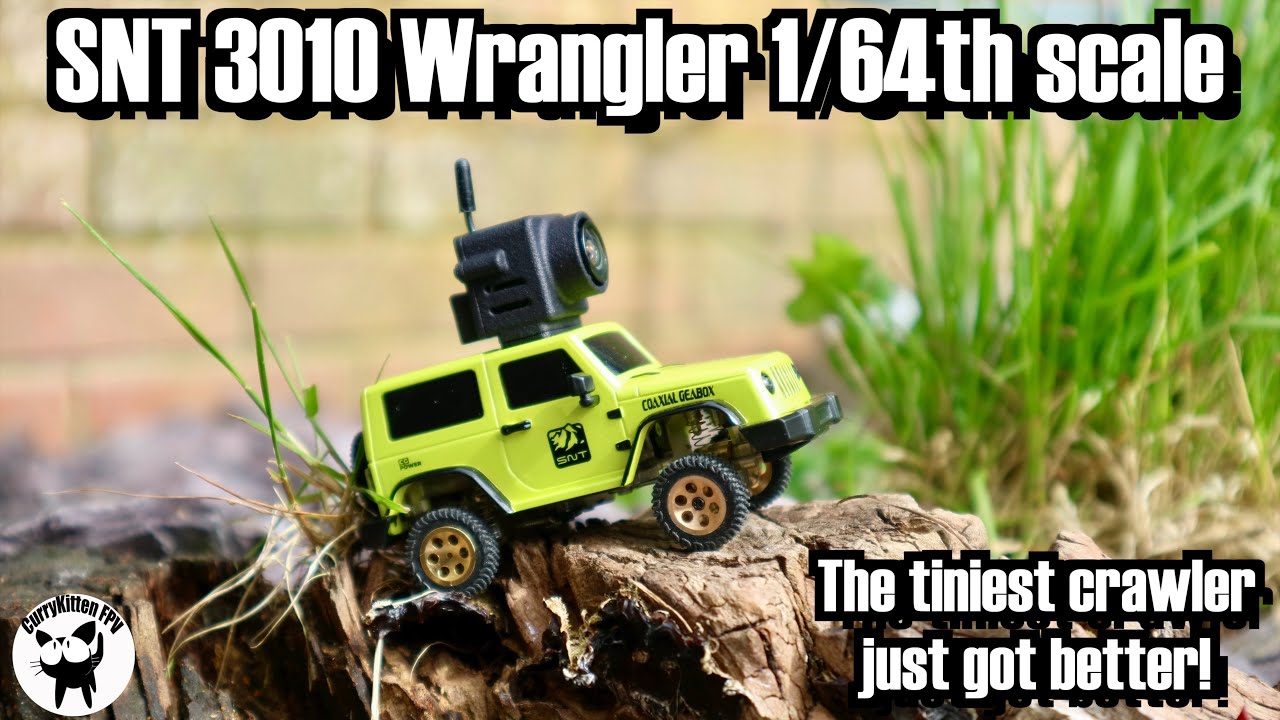 SNT 3010 1/64th Scale Wrangler.   The tiny 4x4 crawler just got better!
