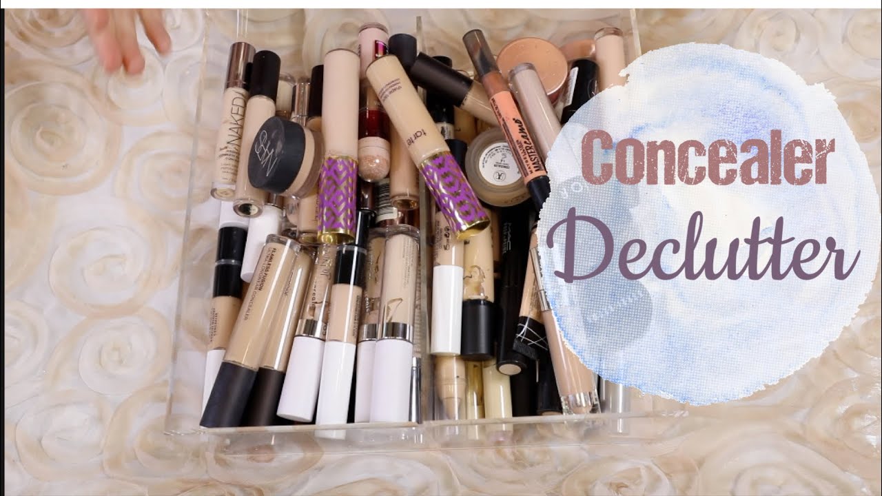CONCEALER DECLUTTER | CONFESSIONS OF A MAKEUP HOARDER