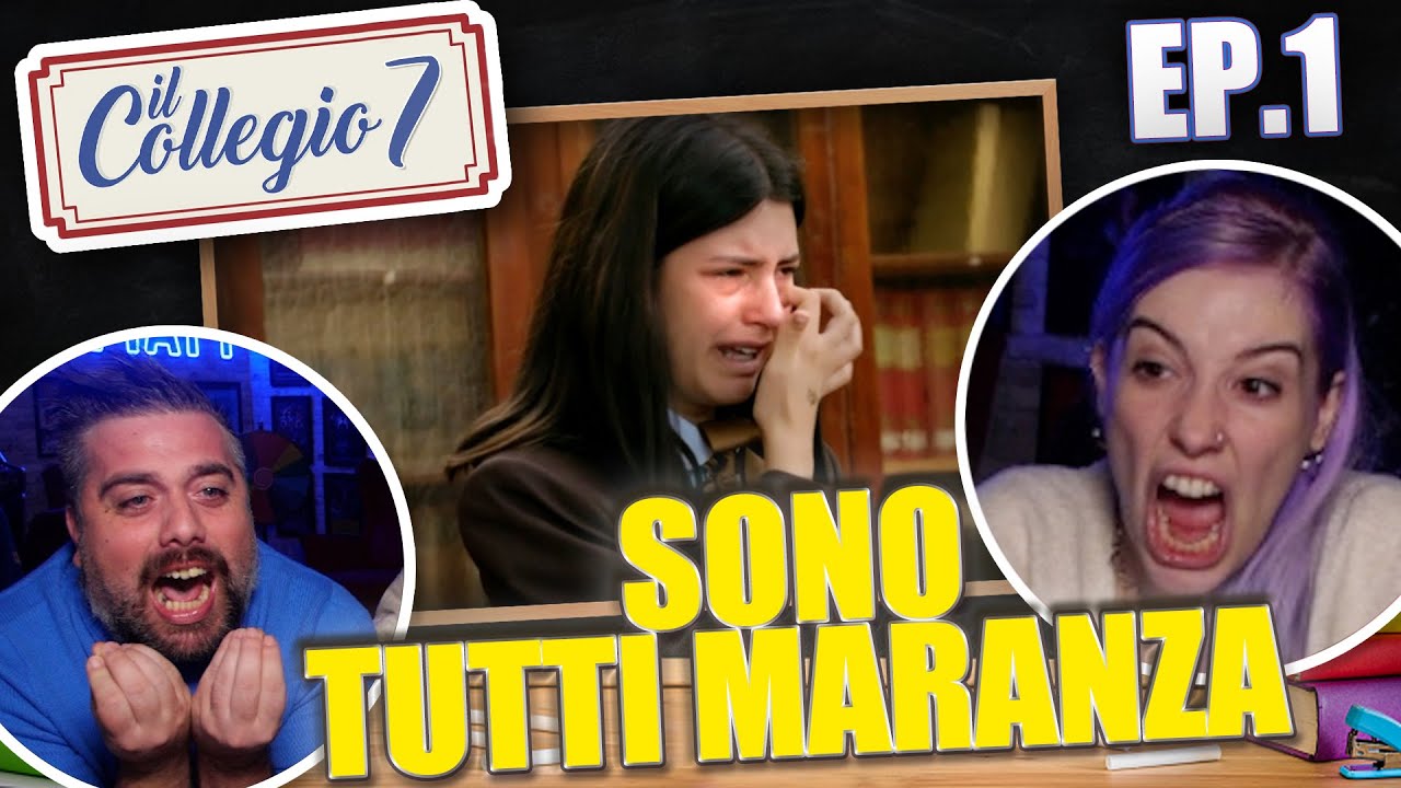 I MARANZA VANNO A SCUOLA ! 😎 | IL COLLEGIO 7 *REACTION* ep. #1