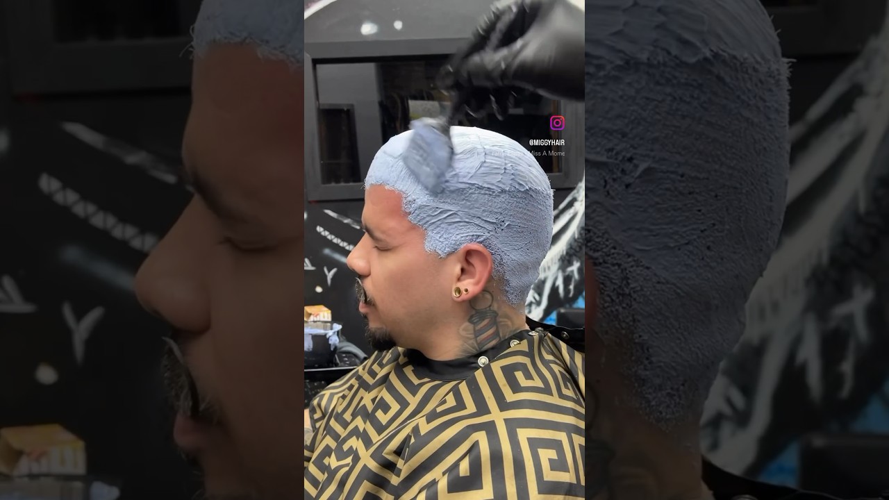 Getting the boys 🥶 #hairstyle #hair #platinumblonde #platinumhair #shorthair #blonde #barber