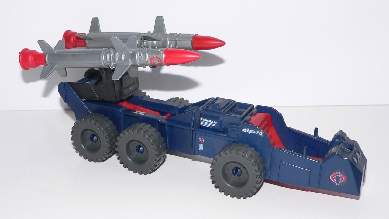Обзор пусковой установки Cobra Adder (мобильная ракетная установка) из серии G.I. Joe 1988 года.