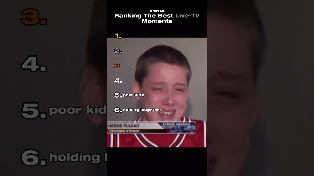 Ranking The Best Live Tv Moments (Part 2)