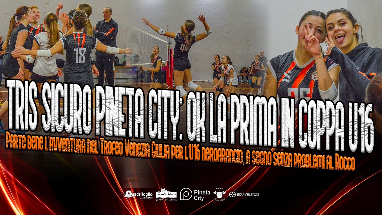TVG-U16F Pineta City Olympia Trieste - Uniclima Triestina Volley 10/03/2026
