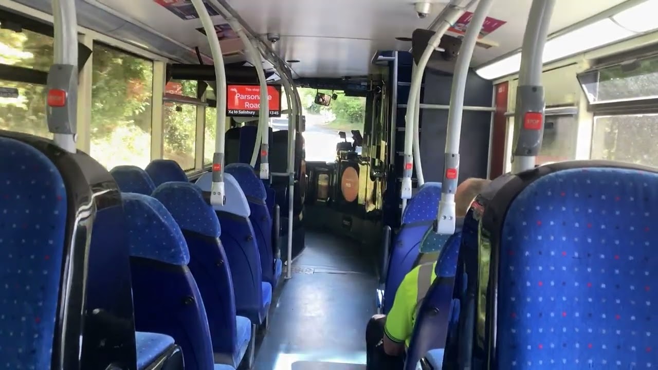 Salisbury Reds 2014 ADL Enviro400 1600 (HF64 BTO) on the X4 to Salisbury