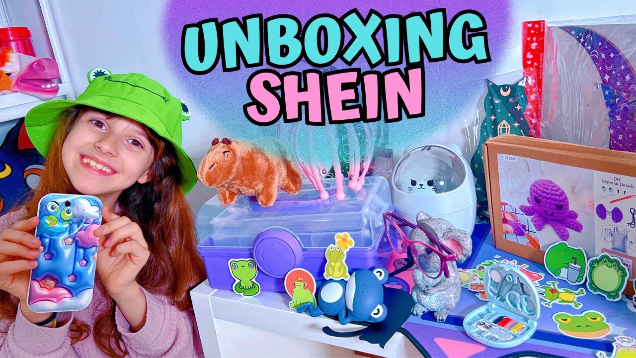 Unboxing Ranocchioso 🐸 da Shein per Alyssa