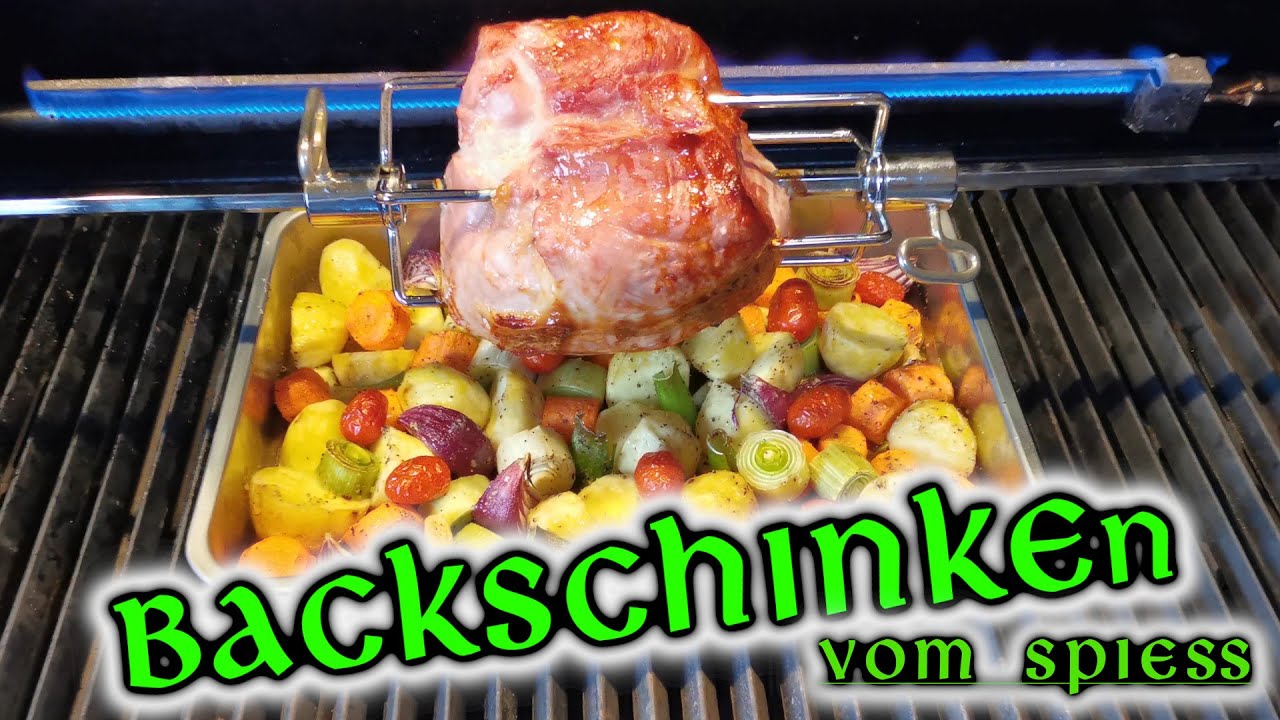 Backschinken vom Spieß