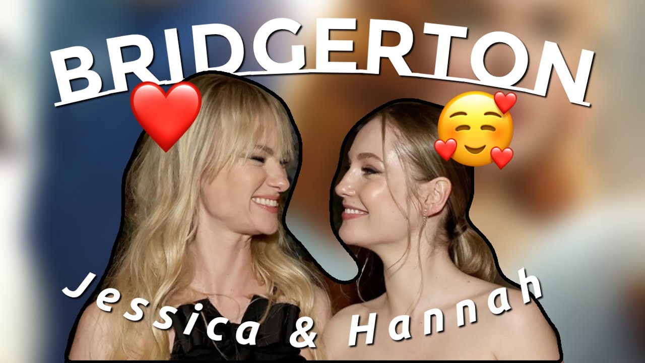 Jessica Madsen & Hannah Dodd being in love in BRIDGERTON promo🤪