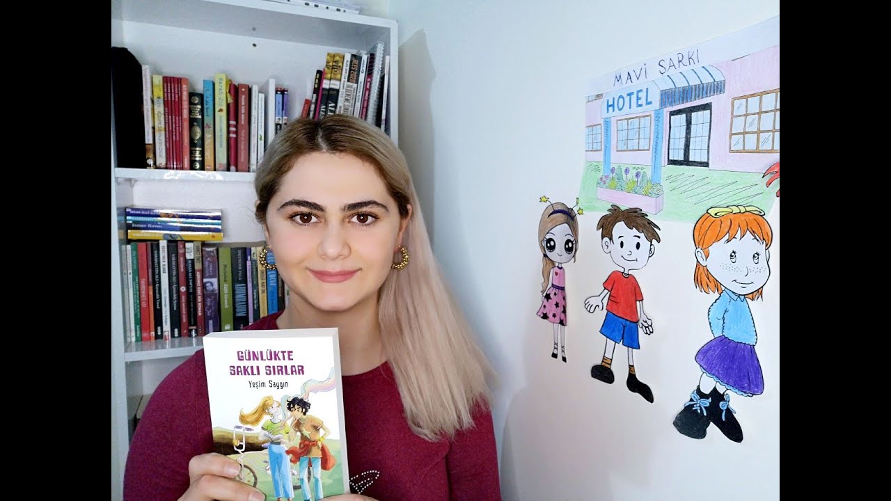 Deniz Damla ERSAN -Kitap Tanıtım Videosu '' Günlükte saklı sırlar''