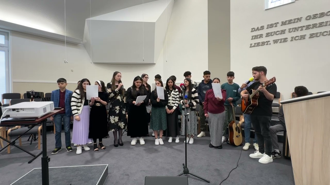 Grupul de Tineri Biserica Maranata Meppen - Astăzi vin stăpâne Doamne