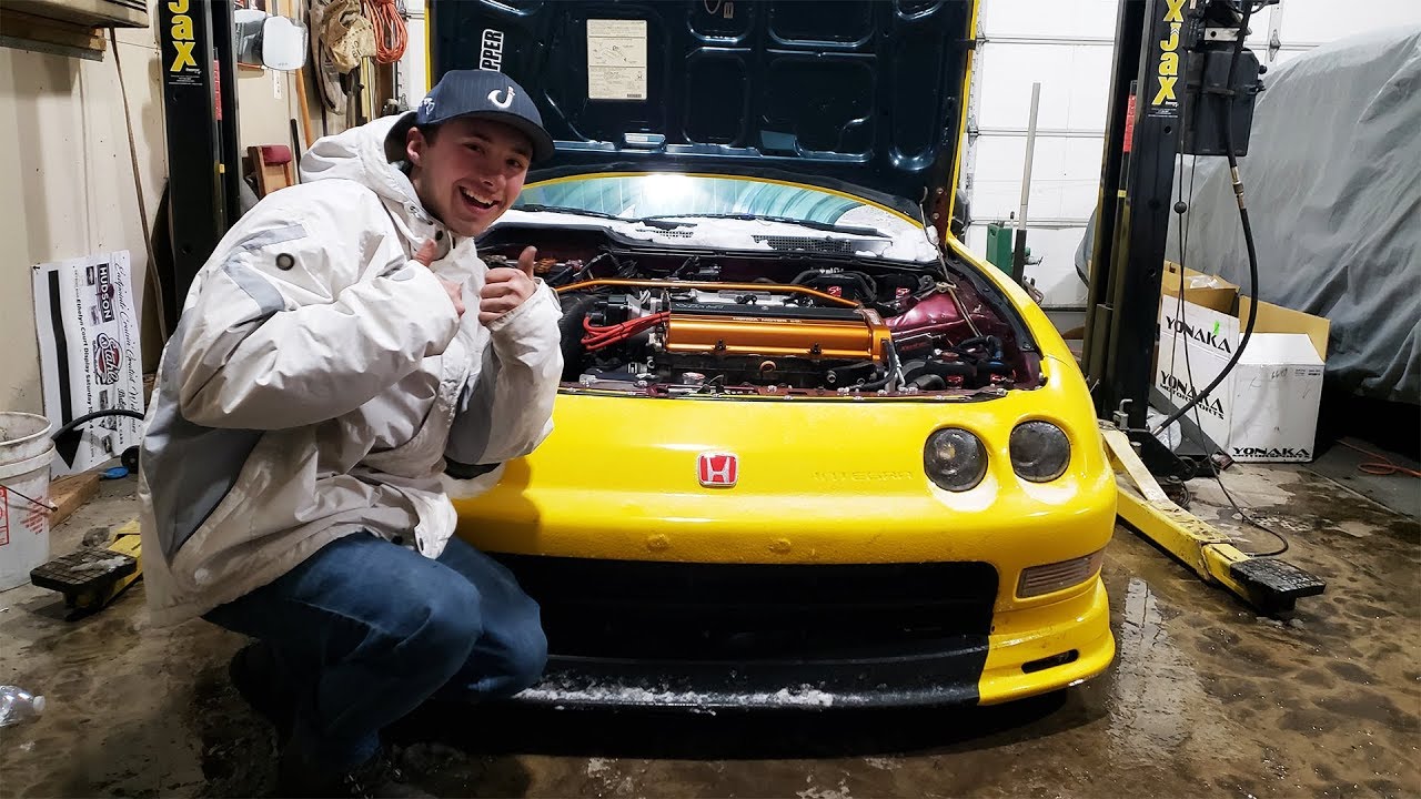 Tuning Devin's Integra On Hondata
