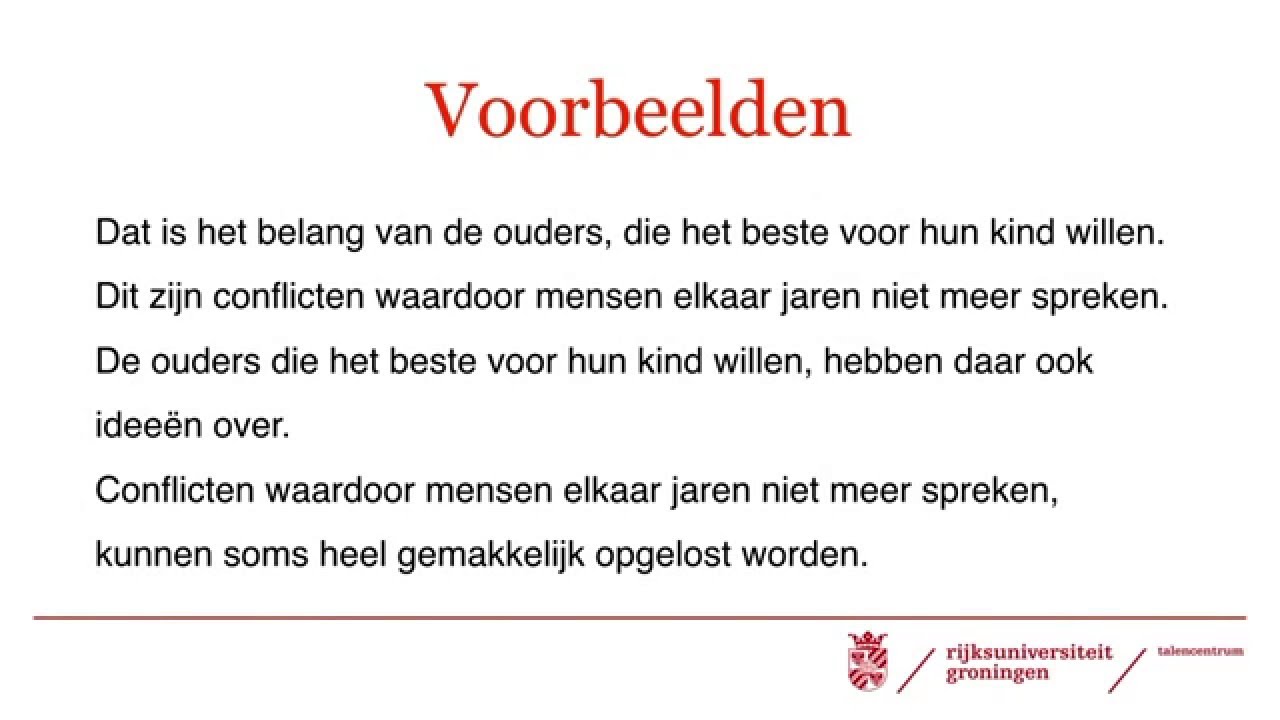 relatief pronomen (2)