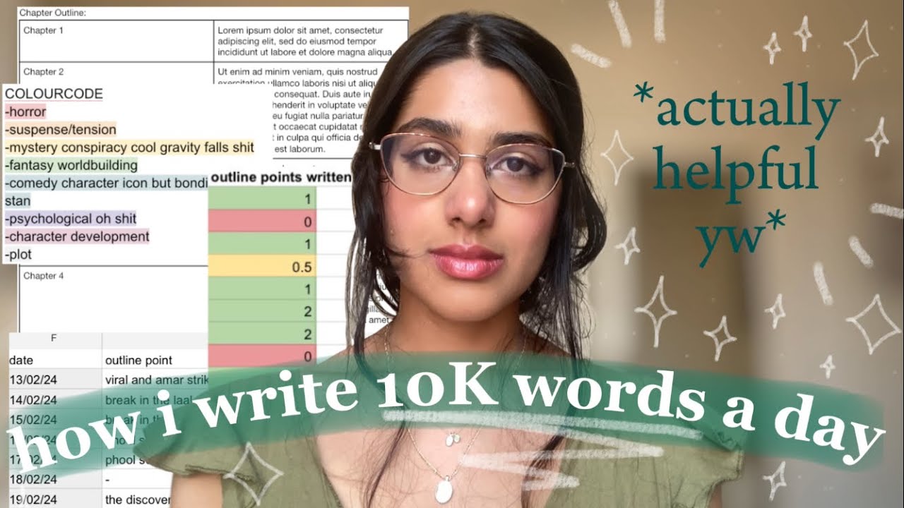 how YOU can write your novel FAST 🌙 writing advice ✨