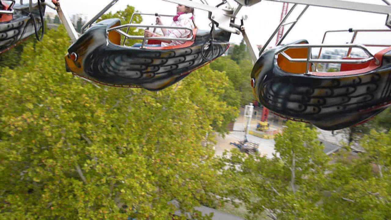 Budapest Vidámpark : Ikarus (Belső nézet)