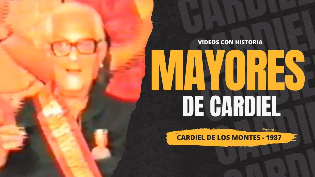 Homenaje a los mayores de Cardiel de los Montes