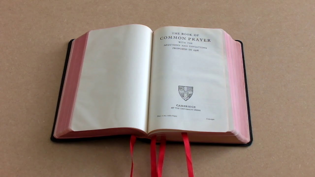 1970 Cambridge KJV with Book of Common Prayer