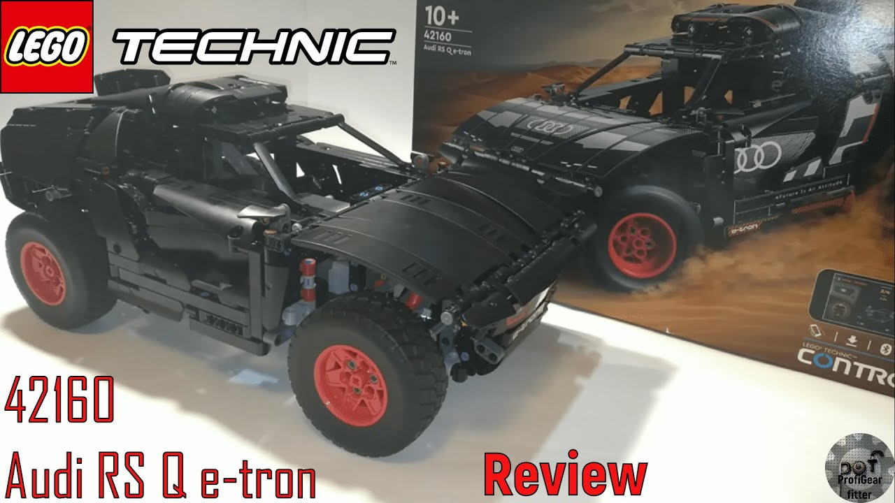 LEGO Technic 42160 Audi RS Q e-tron Обзор | Review