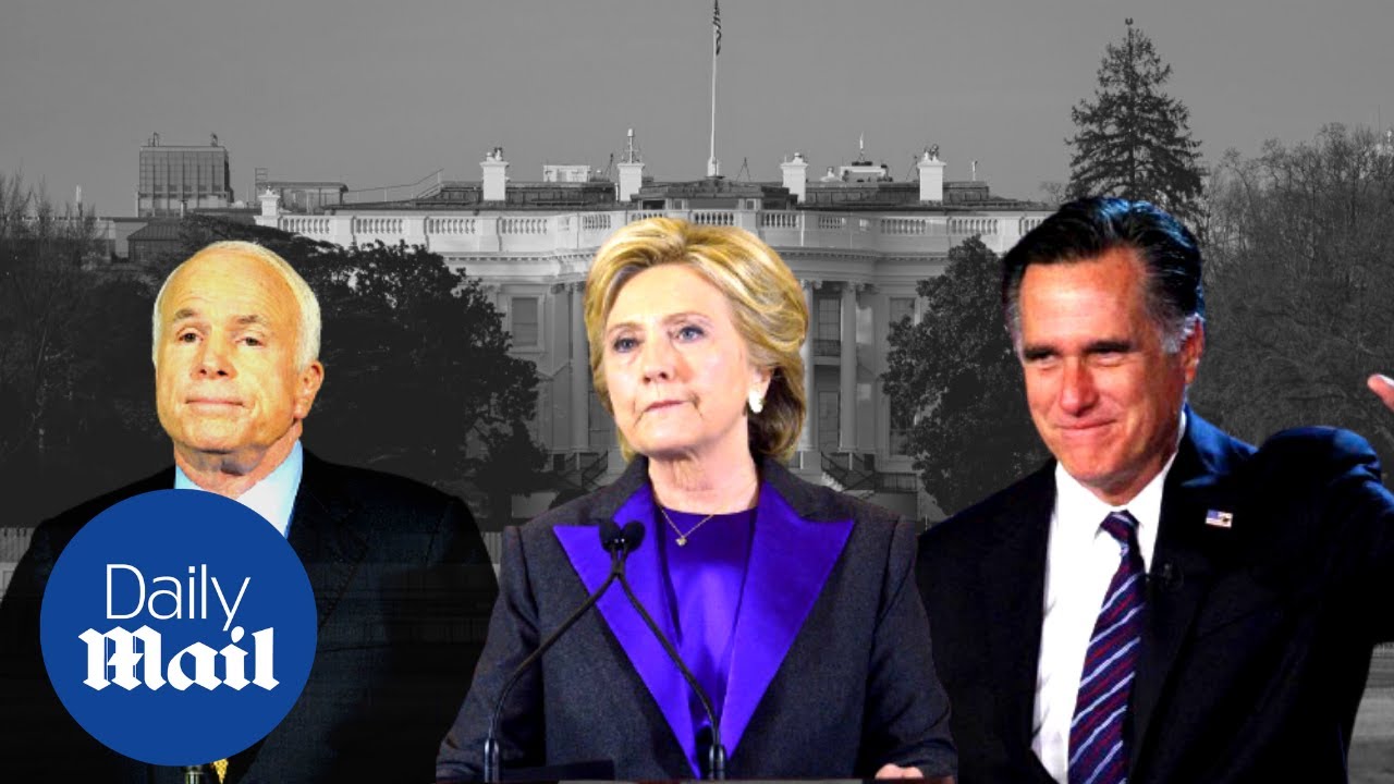 Concession speeches of Hillary Clinton, Mitt Romney, John McCain and Al Gore
