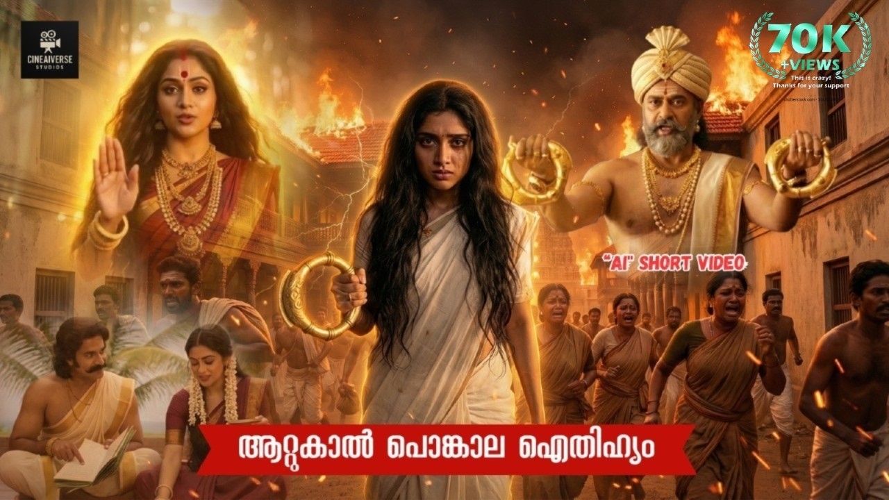 കണ്ണകിയും ആറ്റുകാൽ ക്ഷേത്രവും //  KANNAKI AND ATTUKAAL TEMPLE / AI SHORT STORY