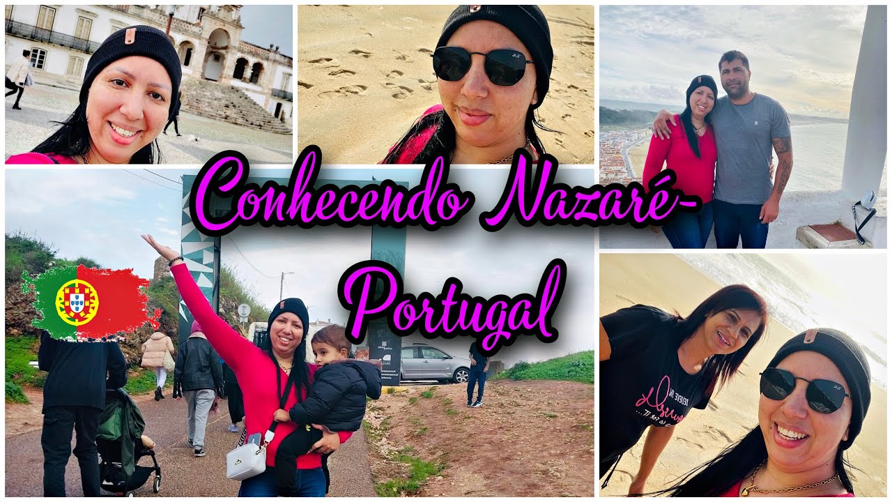 Nazaré - Portugal 2022 / Conhecendo um pouco da cidade 🇵🇹 Portugal é lindo