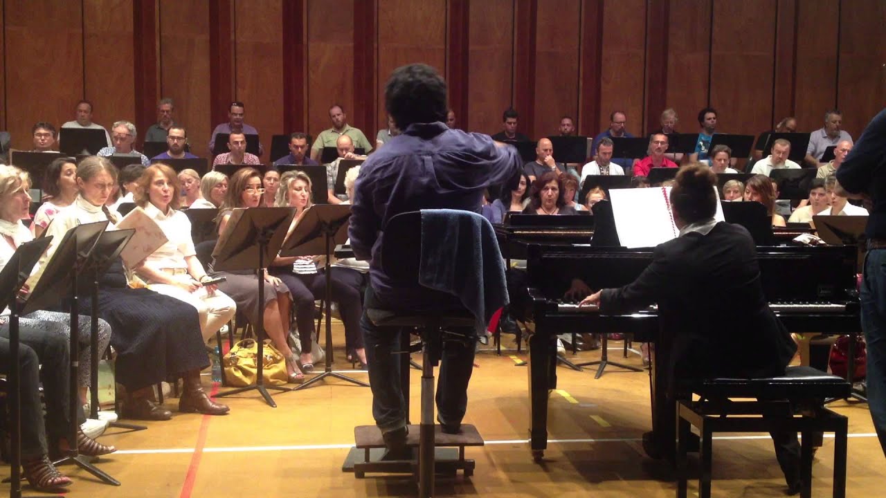 Carmina Burana #inarena - O Fortuna - Prove del coro