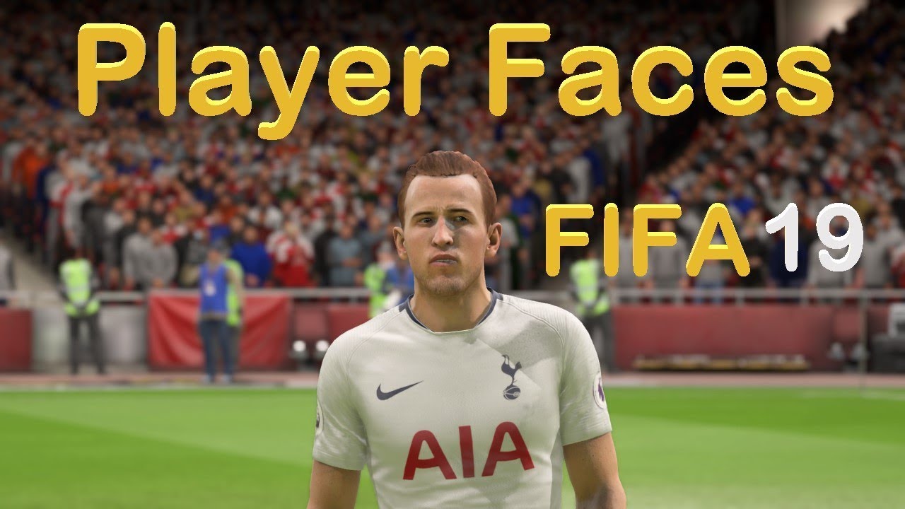 FIFA 19 Tottenham Hotspurs Player Faces