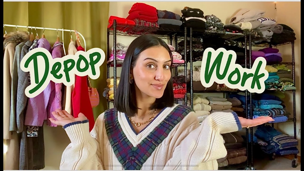 Depop Week In My Life - Shipping, Photos, Listings