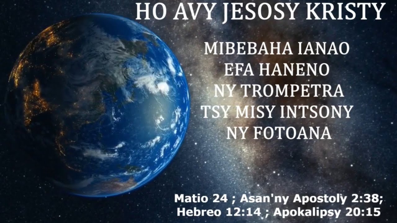FOTOAM-PIVAVAHANA ( TENIN' I JESOSY NAMPITONDRAINY NY MPANOMPOVAVIKELINY AO AMIN'NY TOBY )