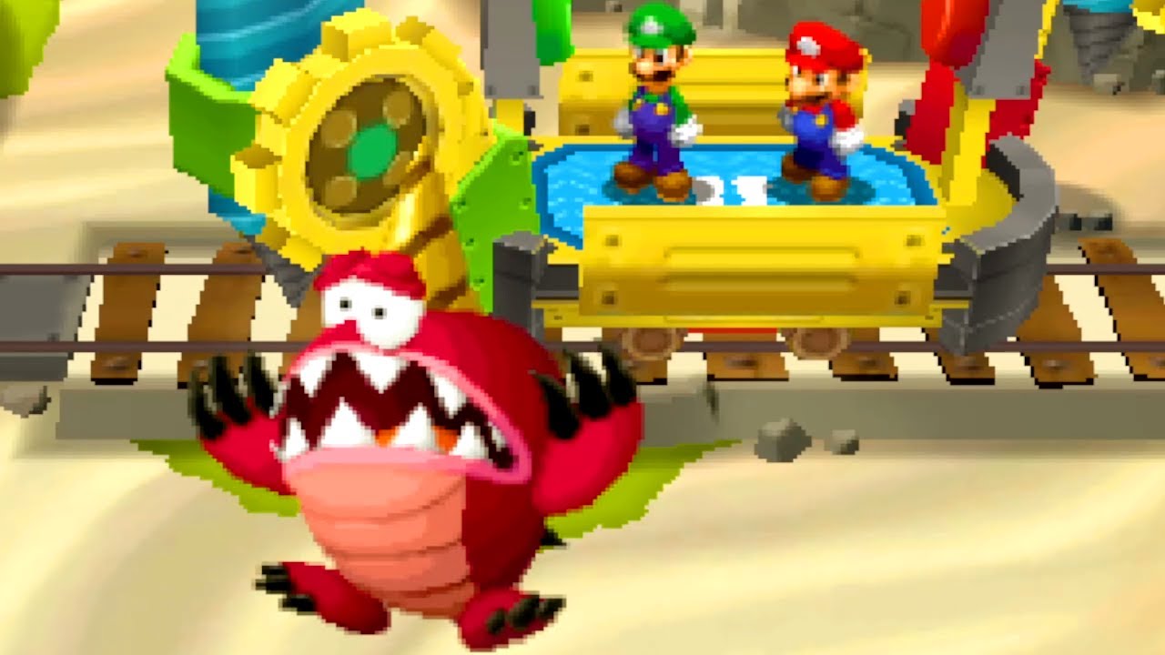 Mario & Luigi Dream Team Bros - 100% Walkthrough Part 20 Gameplay - 4th Dozite & East Dozing Sands