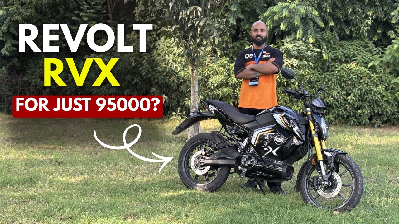 All New Revolt RVX - Feature loaded EV Motorcycle | Worth buying? #revolt