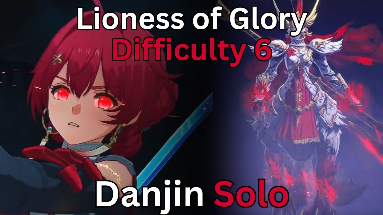 [Wuthering Waves] Danjin solos Lioness of Glory Hologram [No Hit]