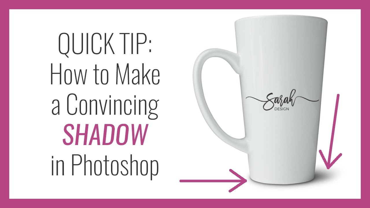 How to Make a Convincing Shadow in Photoshop - Quick Tip