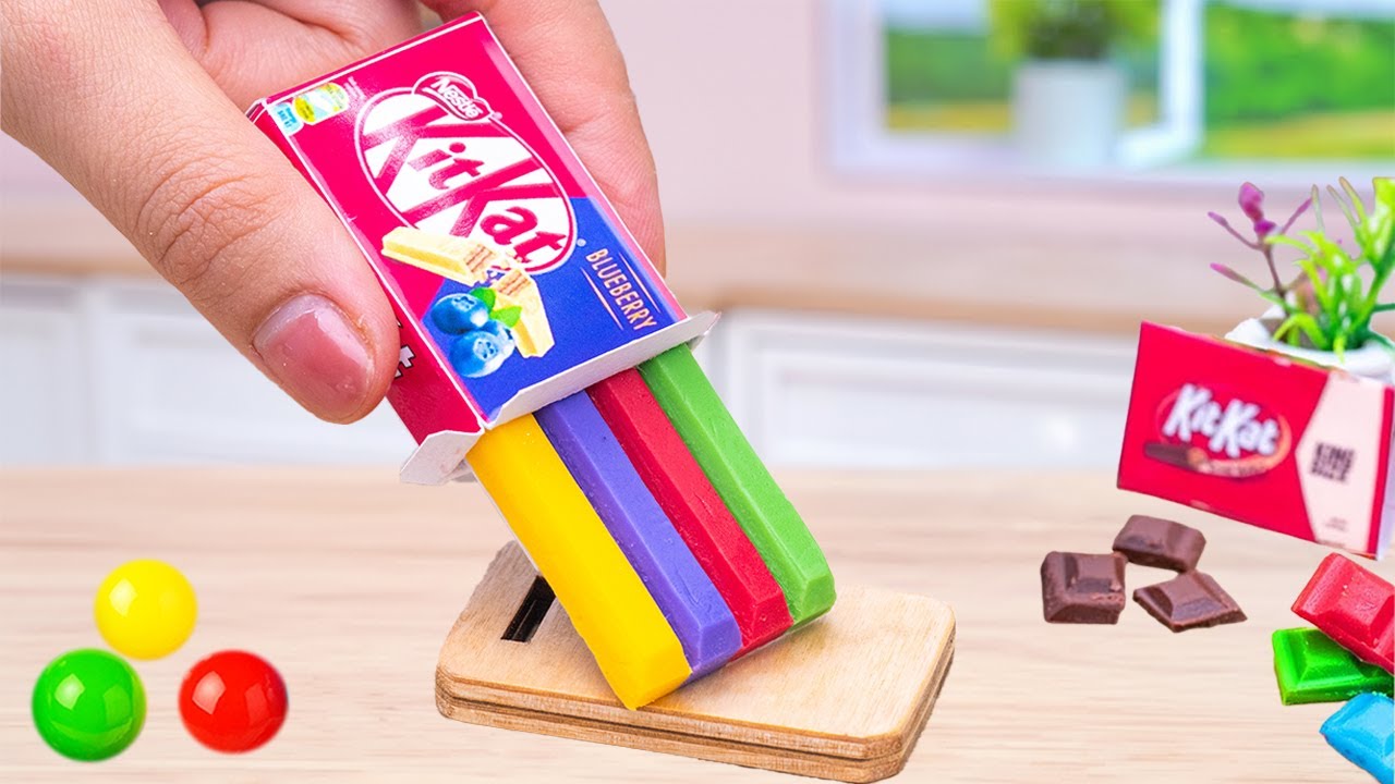 Вкусный торт KitKat | Более 1000 рецептов восхитительных миниатюрных радужных тортов с шоколадом ...