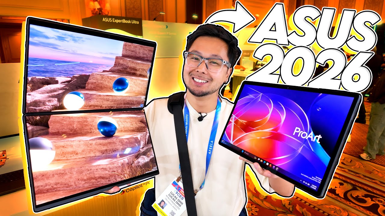 TUDO que a ASUS VAI LANÇAR em 2026!