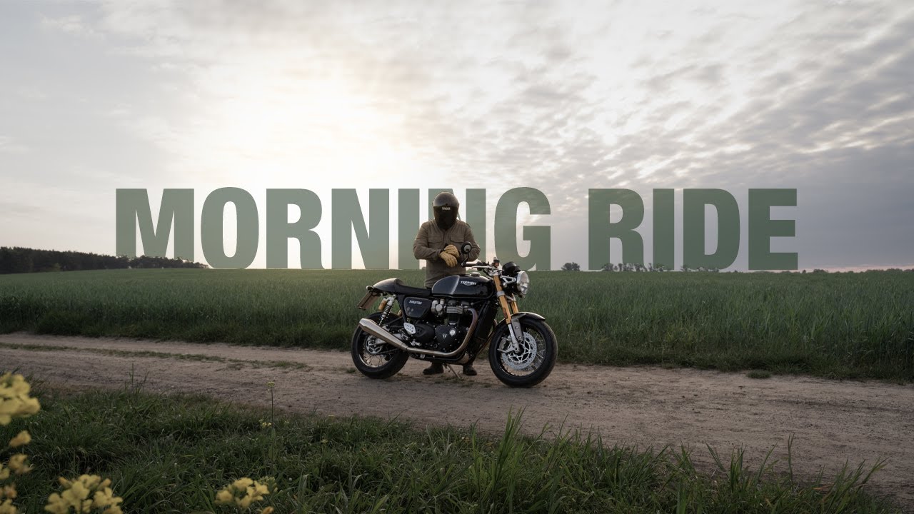 Morning Ride - Triumph Thruxton RS