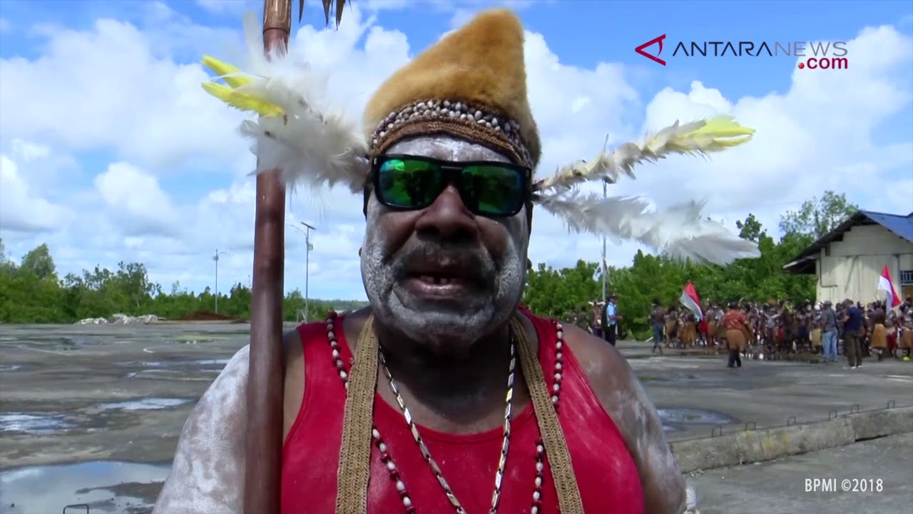 ANTARANEWS - Jokowi kunjungi Asmat