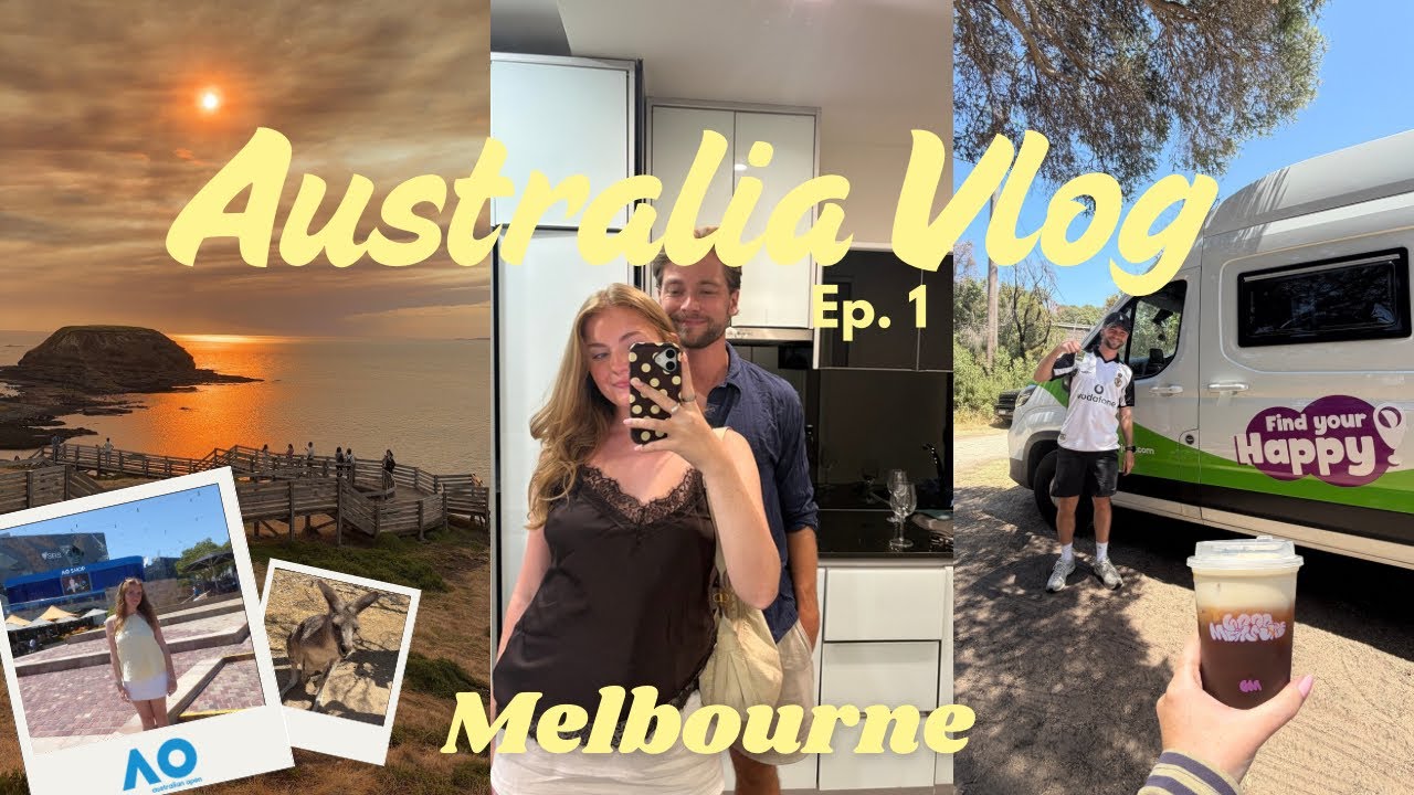 Australia Travel Vlog Ep.1 | Melbourne & Campervan around Victoria 