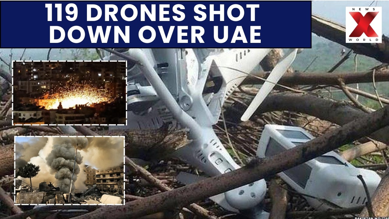 UAE Intercepts 15 Ballistic Missiles And 119 Iranian Drones During Massive Attack | NewsX World