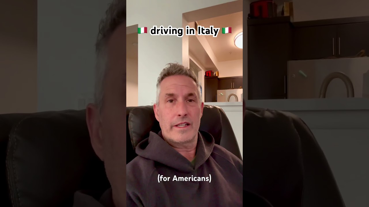Some useful tips to driving safely and sanely in Italy; American edition.