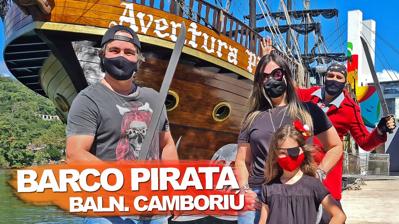 BARCO PIRATA BALNEÁRIO CAMBORIÚ: UM PASSEIO COM AVENTURA E DIVERSÃO PARA ADULTOS E CRIANÇAS!