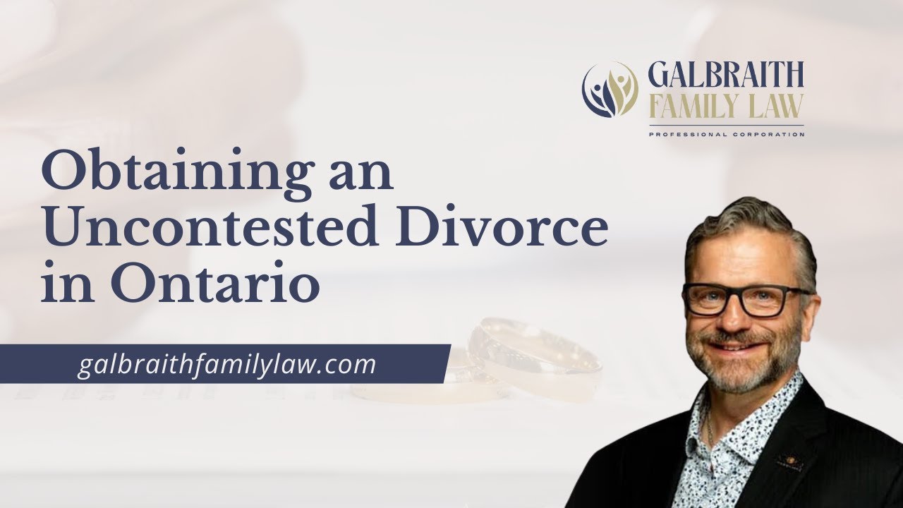 Obtaining an Uncontested Divorce in Ontario