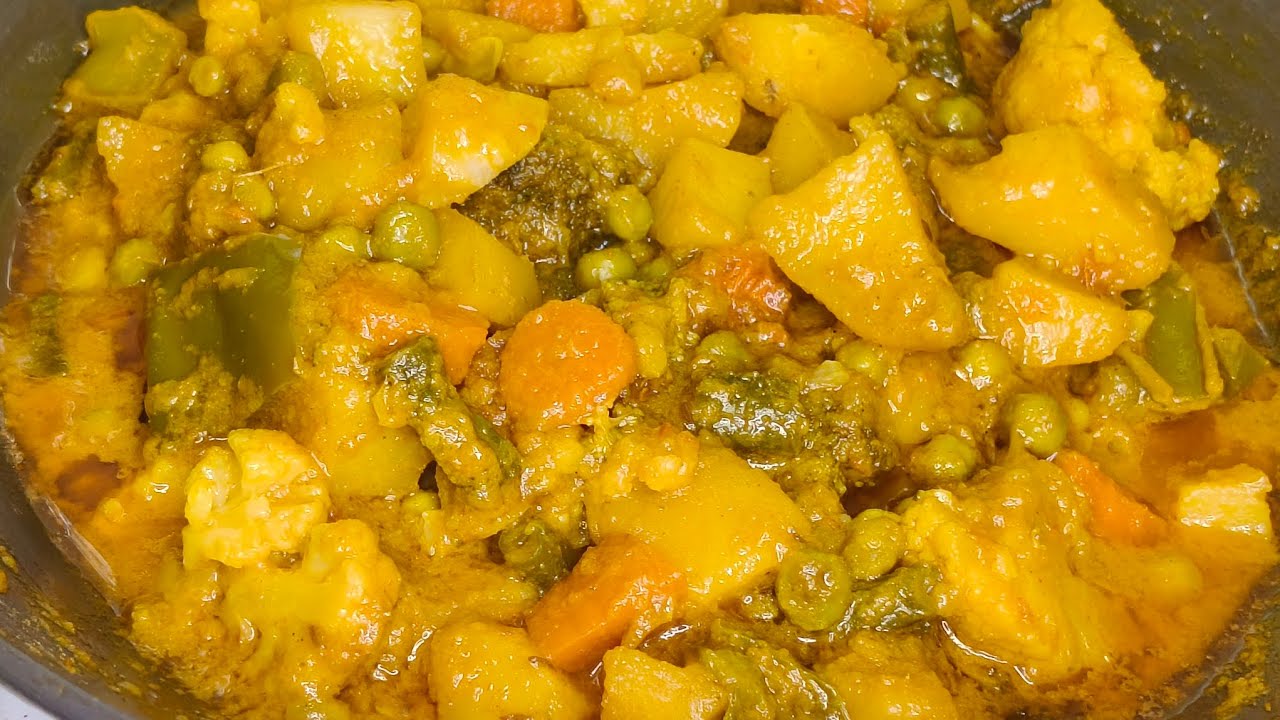  होटल स्टाइल मिक्स वेज सब्ज़ी घर पर| Vegetable Curry | Easy & Tasty Mix Veg|Mix Veg sabzi