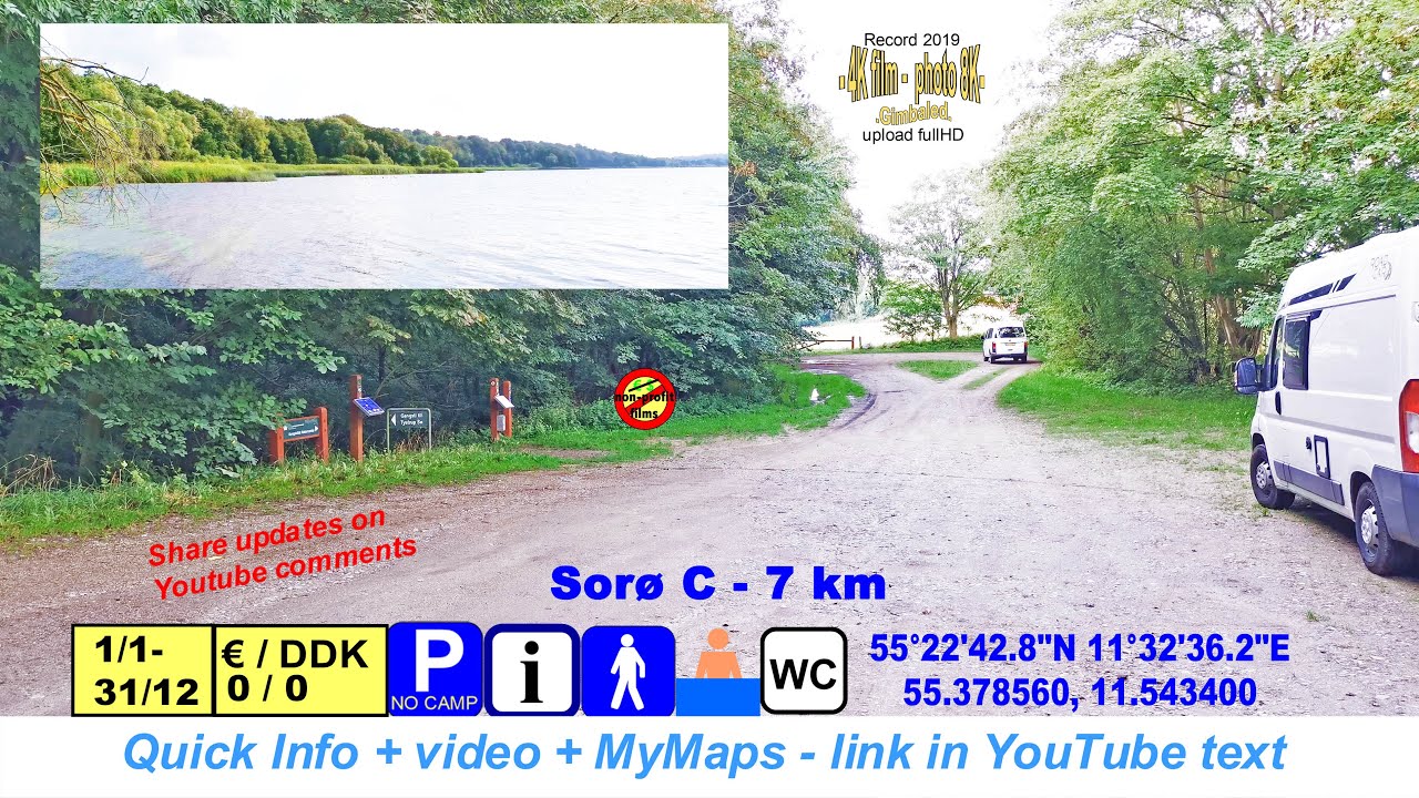 Tystrup Sø, Sorø 🅿️🆓🤽🚶