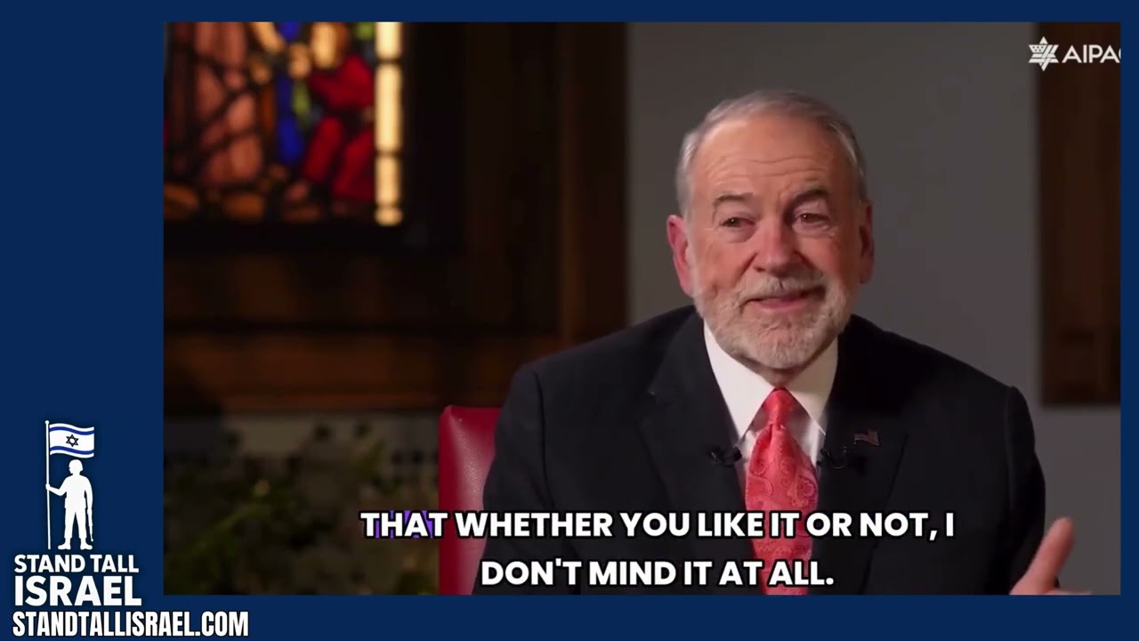 Sannheten om Israel som verden nekter å se: Mike Huckabee - (Pek på tagget hjul-velg norsk tekst!)