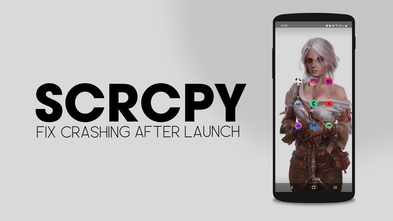 Stop SCRCPY crashing after opening | SCRCPY Crashing solutions.