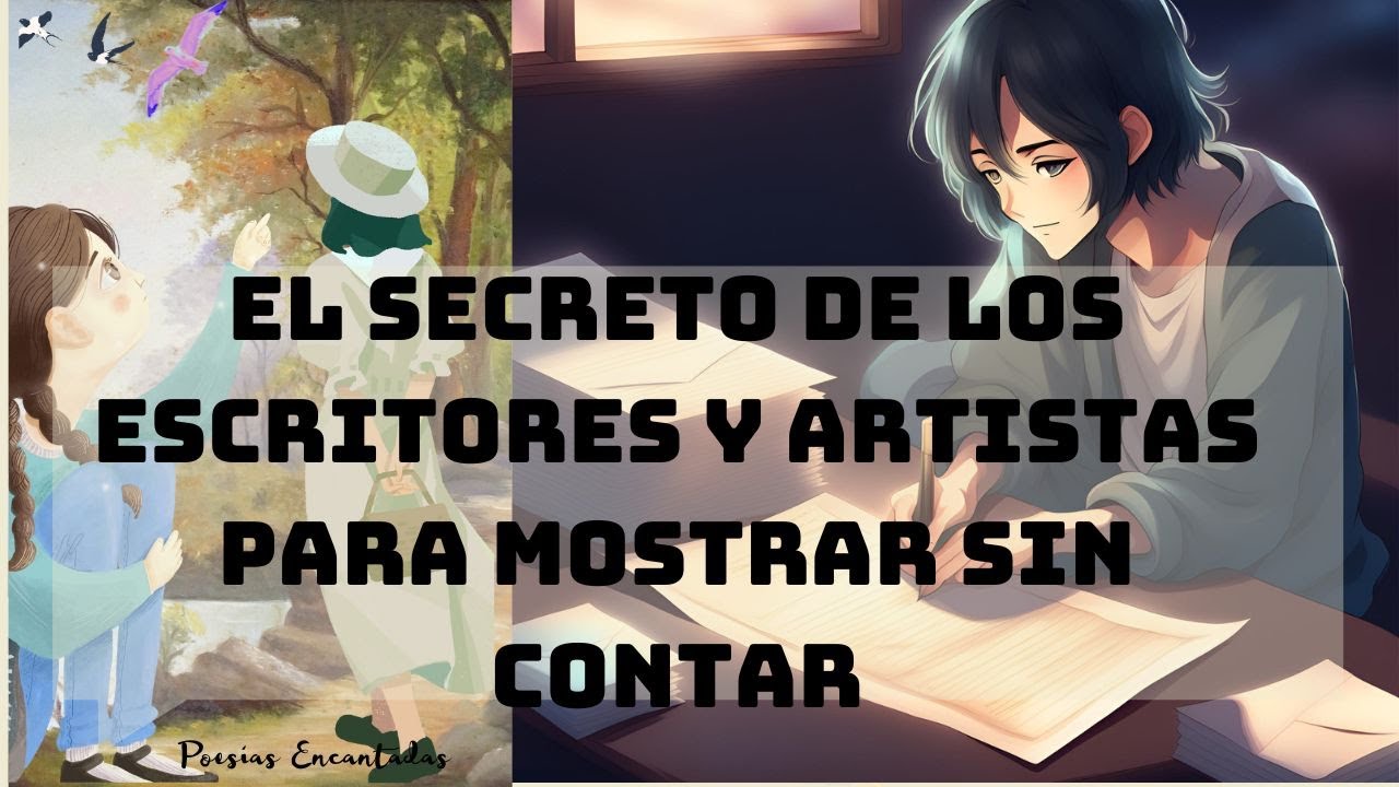 El Secreto de los Escritores y Artistas para Mostrar sin Contar