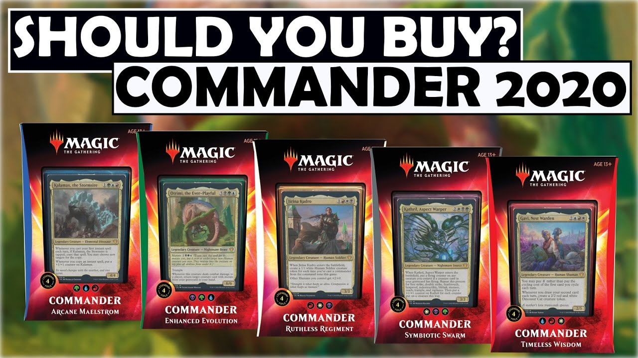 Should You Buy Commander 2020 Decks? Finance and Function Discussion [MTG / Magic: The Gathering]