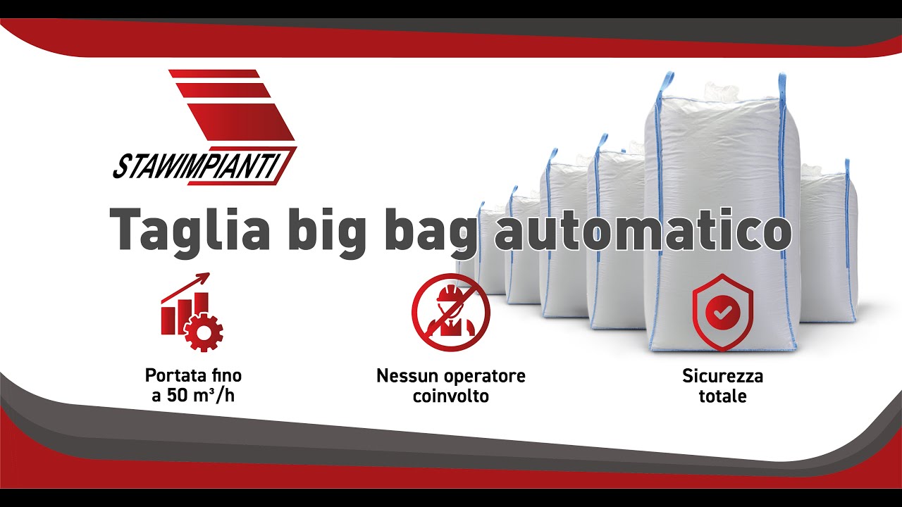 Taglia Big Bags Automatico Stawimpianti