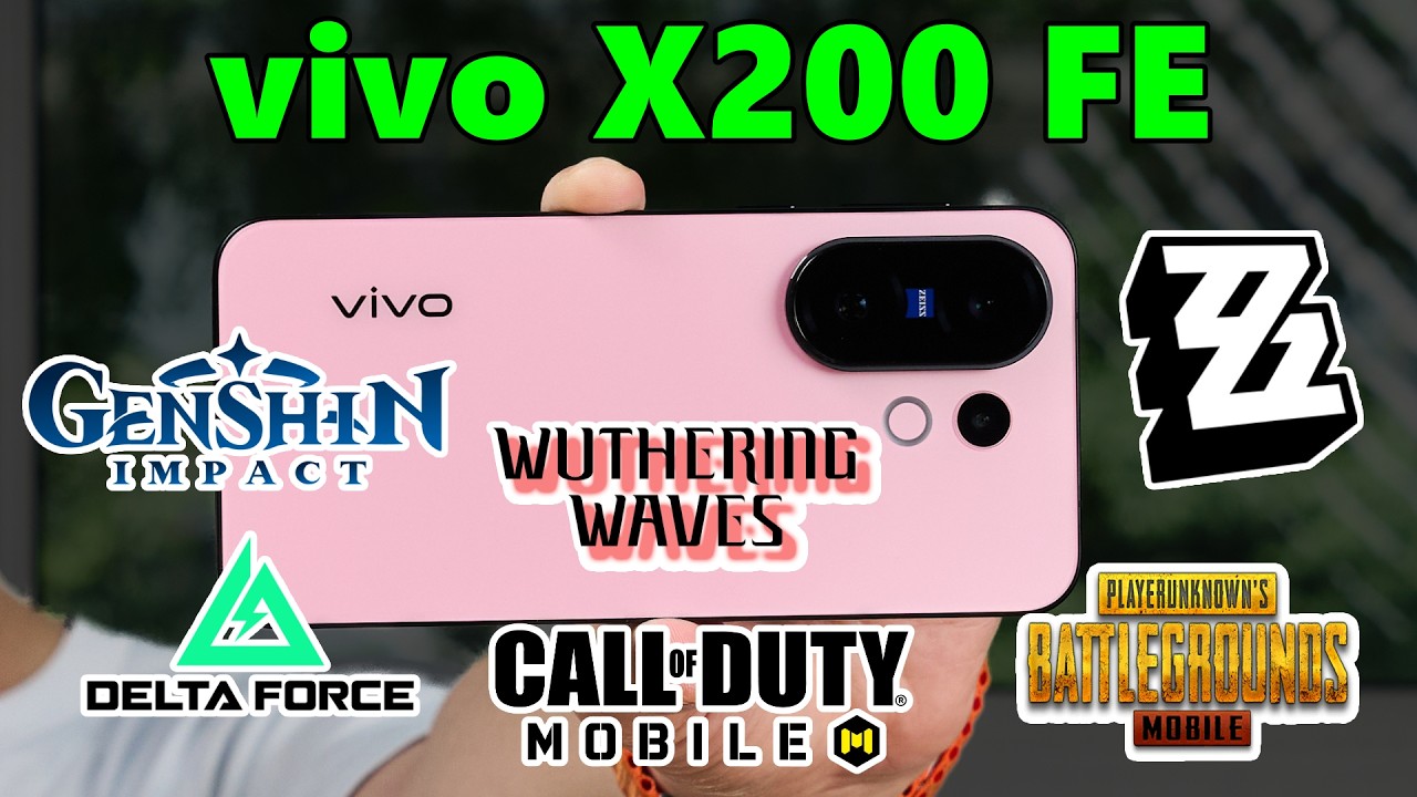 Gaming test - vivo X200 FE with Dimensity 9300+